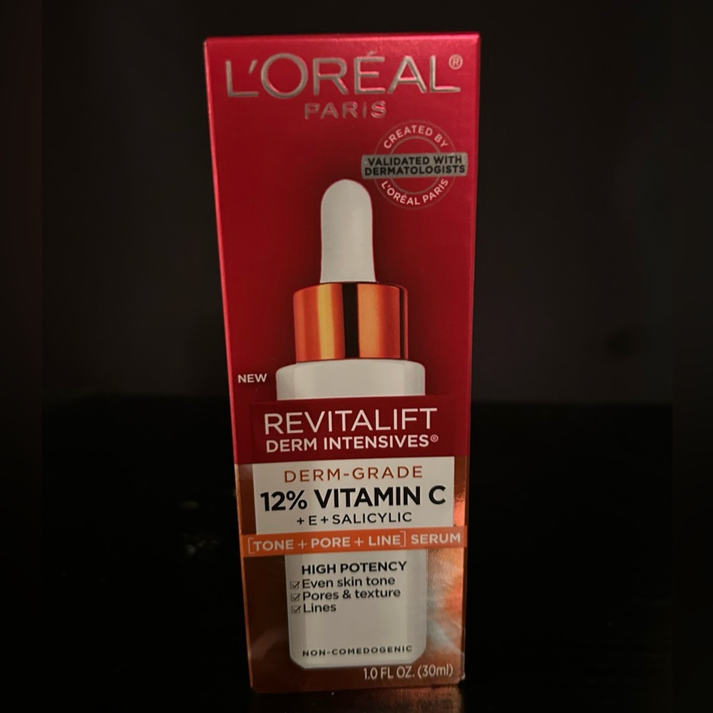 L'Oreal Paris Revitalift 12% Vitamin C + E + Salicylic Serum - 1 fl oz